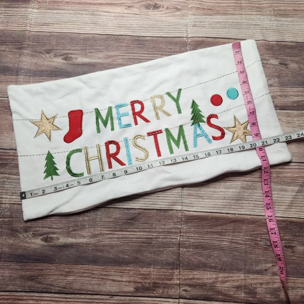 5/$15 Merry Christmas Holiday Pillow Sham